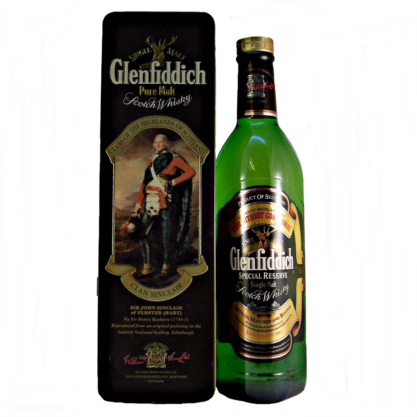 BUY] Glenfiddich Pure Malt, Clan Sinclair Scotch Whisky at