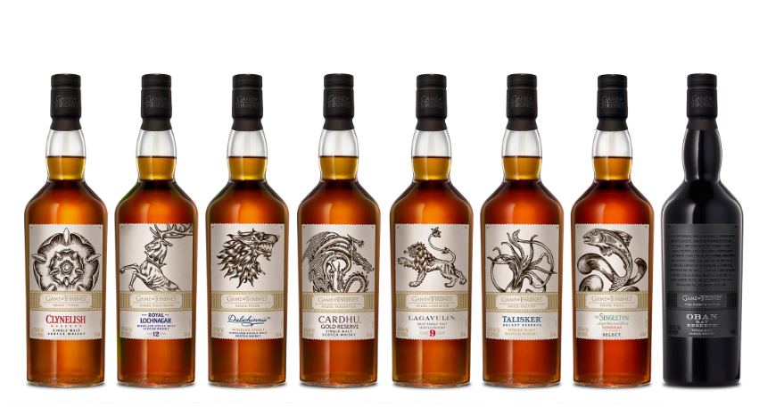 GAME OF THRONES | Entire 8 Single Malt Whisky Collection -Limited Edition - CaskCartel.com