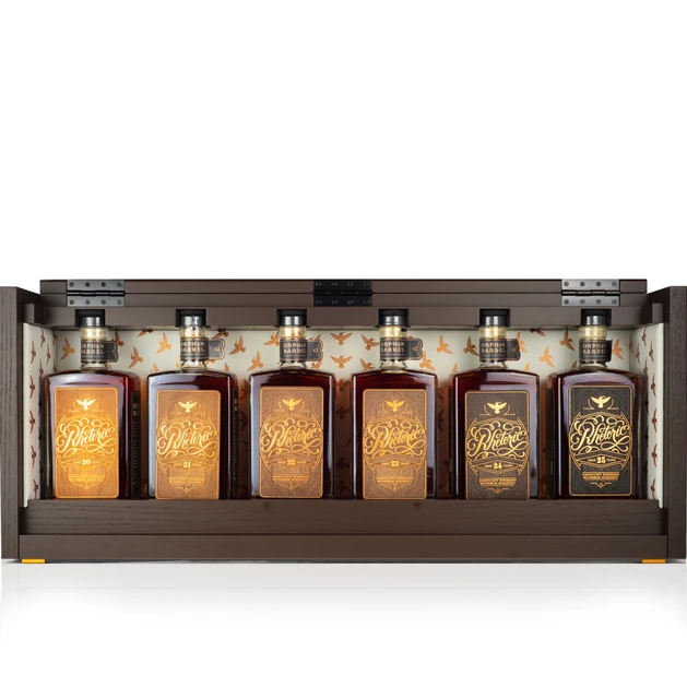 Orphan Barrel - Rhetoric Collection Set (6 Pack Bottles) 20, 21, 22, 23, 24 & 25 Years Bourbon in Wooden Case at CaskCartel.com