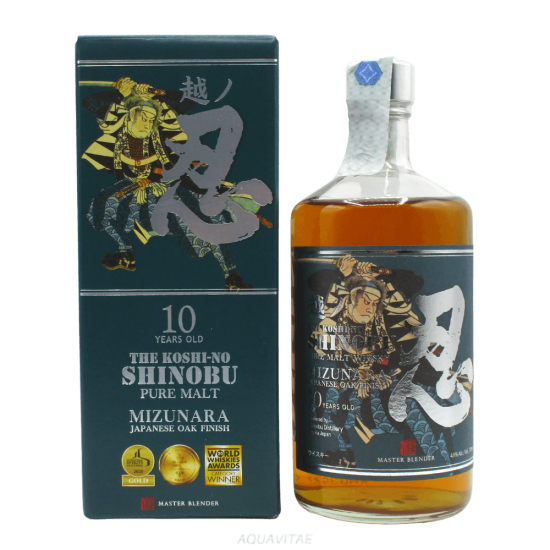 The Koshi-No Shinobu 10 Year Old Pure Malt Mizunara Oak Finish Whisky | 700ML at CaskCartel.com