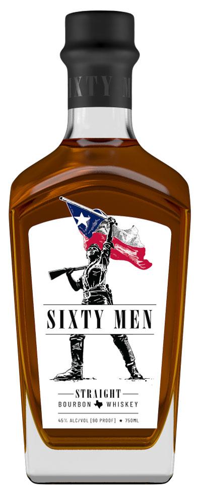 Sixty Men Straight Bourbon Whiskey