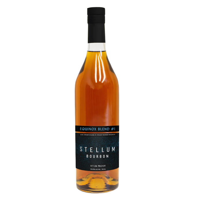 Stellum Equinox Blend #1 Cask Strength Of Straight Bourbon 117.26 Proof Whiskey