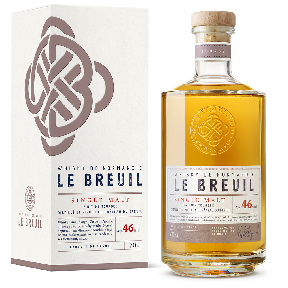 Le Breuil Finition Tourbée de Normandie Whisky | 700ML at CaskCartel.com
