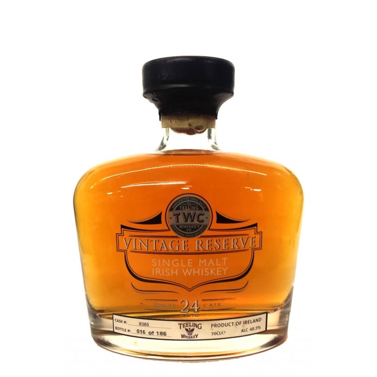 Teeling Vintage Reserve 24 Year Old | Single Cask Irish Whiskey at CaskCartel.com