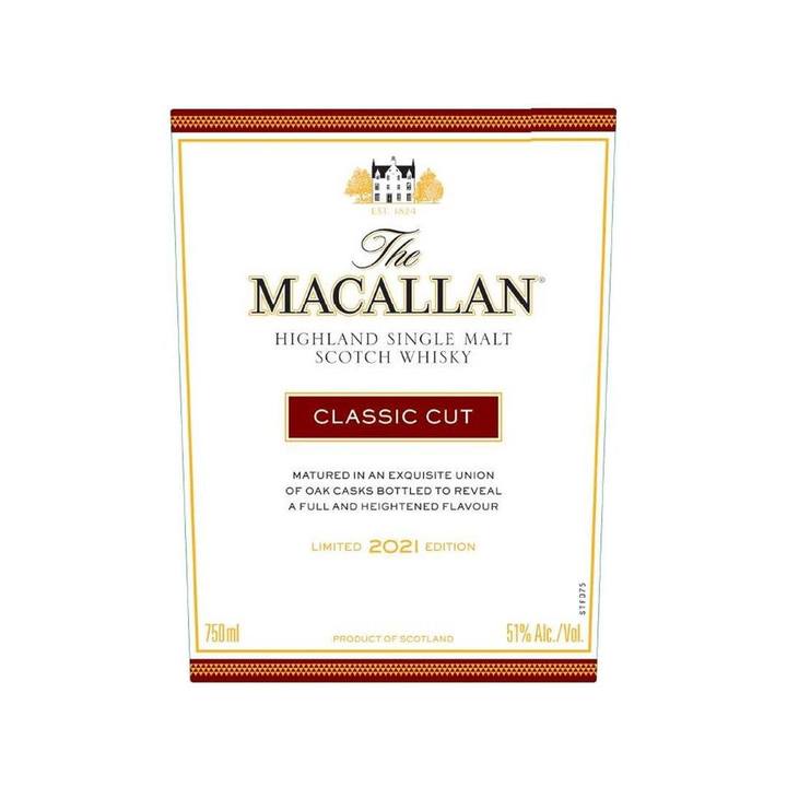 The Macallan Classic Cut Limited 2021 Edition Highland Single Malt Scotch Whiskey at CaskCartel.com