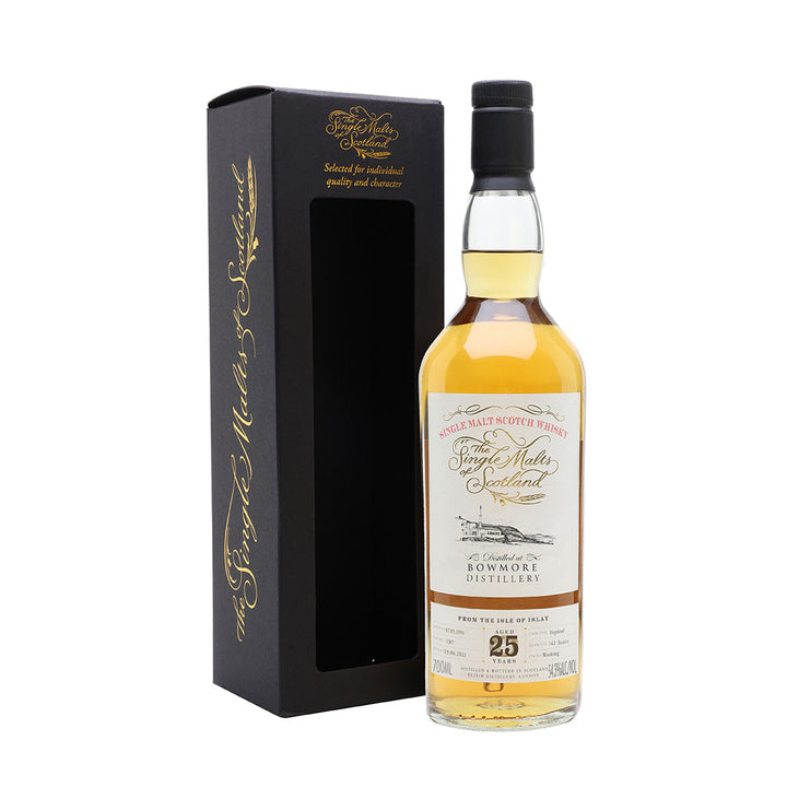 The Single Malts of Scotland Bowmore 25 Year Old Cask #1367 Single Malt Scotch Whisky at CaskCartel.com