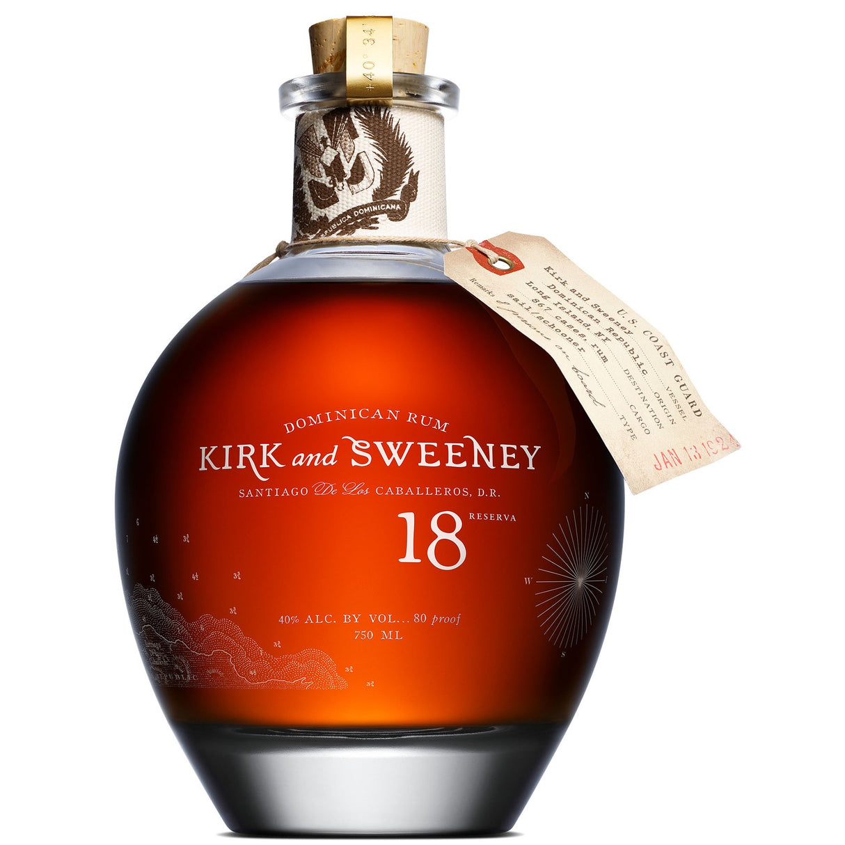 Kirk and Sweeney 18 Year Old Rum at CaskCartel.com