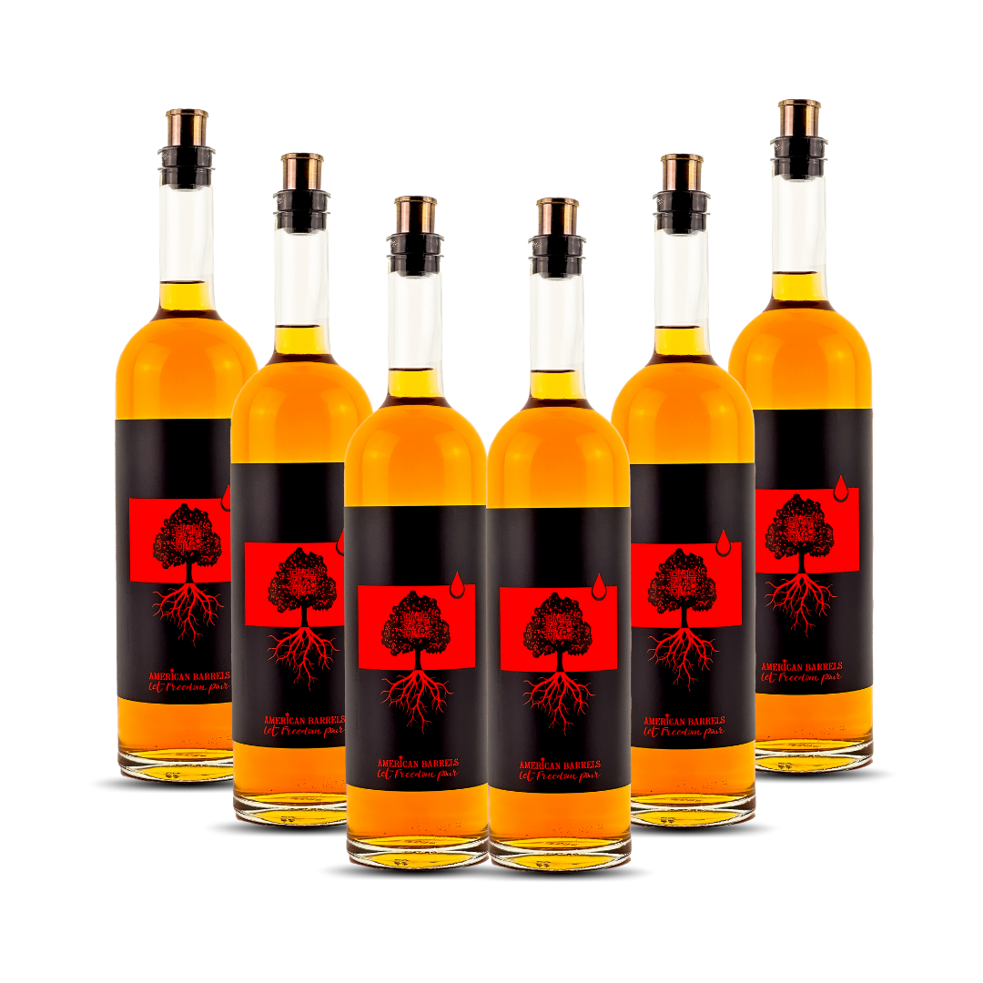 American Barrels | Patriot Reserve Kentucky Bourbon Whiskey (6) BOTTLE BUNDLE **DRINK ONE/COLLECT FIVE** at CaskCartel.com at CaskCartel.com 2