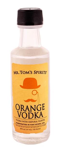 Mr. Tom's Spirits Orange Vodka 100ml - CaskCartel.com