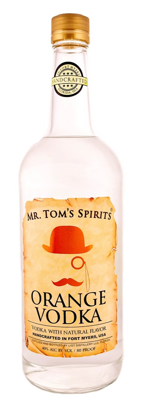 Mr. Tom's Spirits Orange Vodka 1L - CaskCartel.com