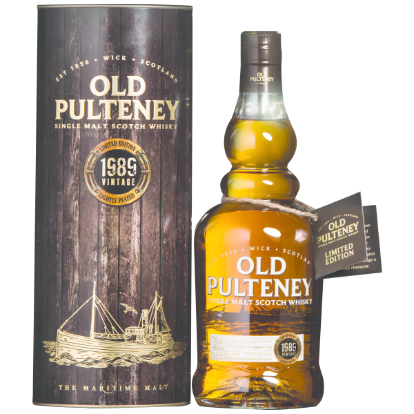 Old Pulteney Scotch 1989 Vintage Single Malt Scotch Whiskey - CaskCartel.com