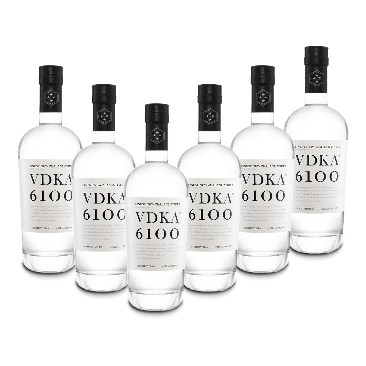 VDKA 6100 Vodka (6) Bottle Bundle at CaskCartel.com