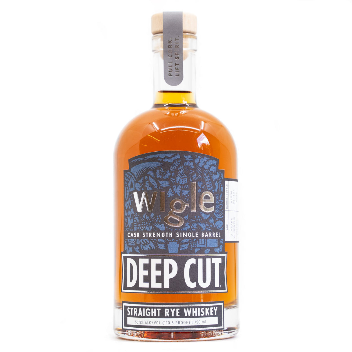 Wigle Deep Cut Cask Strength Single Barrel Straight Rye Whiskey - CaskCartel.com