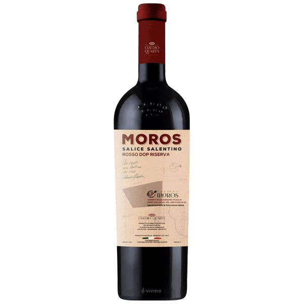 Moros Salice Salentino Rosso Dop Riserva 2017 Wine at CaskCartel.com