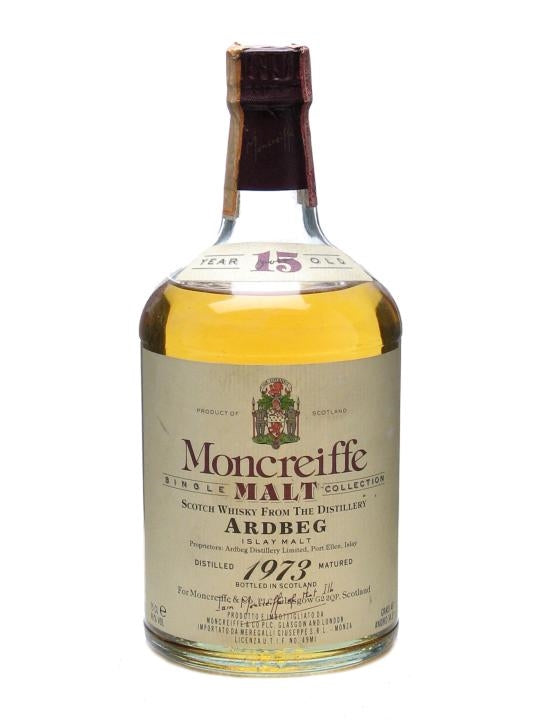 Ardbeg 1973 15 Year Old Moncreiffe Islay Single Malt Scotch Whisky | 700ML at CaskCartel.com