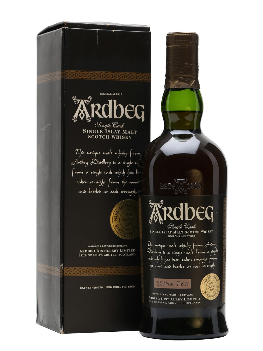 Ardbeg 1976 Cask 2390 Sherry Cask Islay Festival 2002 Islay Single Malt Scotch Whisky | 700ML at CaskCartel.com