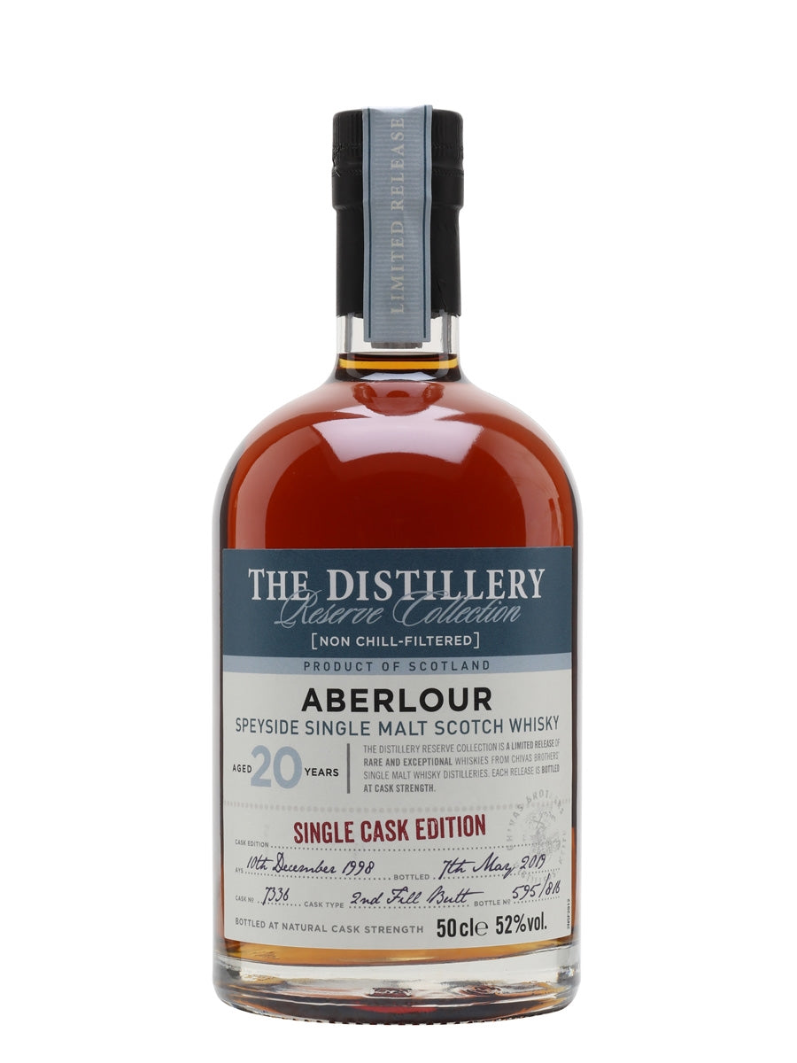 Aberlour 1998 20 Year Old Sherry Cask Distillery Edition Speyside Single Malt Scotch Whisky | 500ML at CaskCartel.com