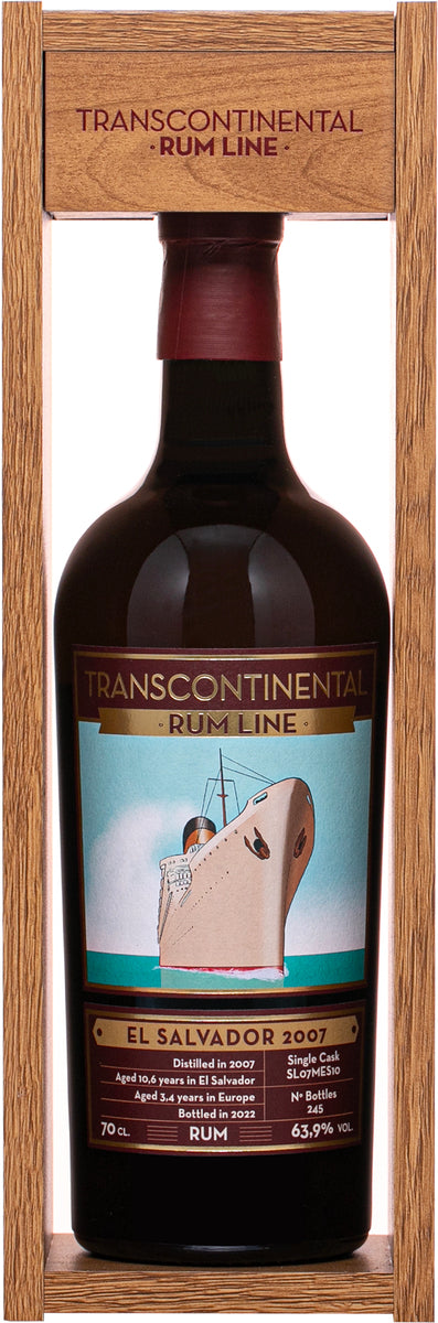 Transcontinental Line El Salvador 2007 Rum | 700ML at CaskCartel.com