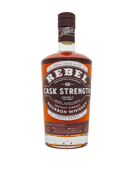 Rebel Cask Strength Bourbon Single Barrel Select S1B23 Whiskey at CaskCartel.com