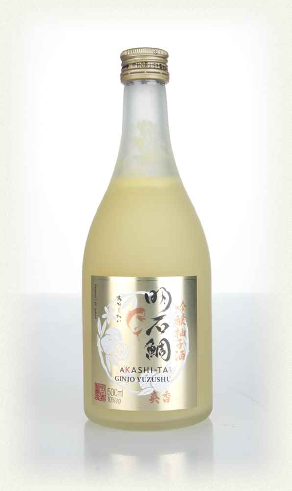 Akashi-Tai Ginjo Yuzushu Sake | 500ML at CaskCartel.com