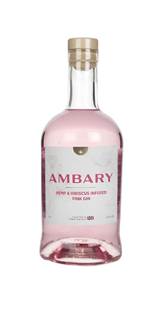 Ambary Hemp & Hibiscus Pink Gin | 700ML at CaskCartel.com