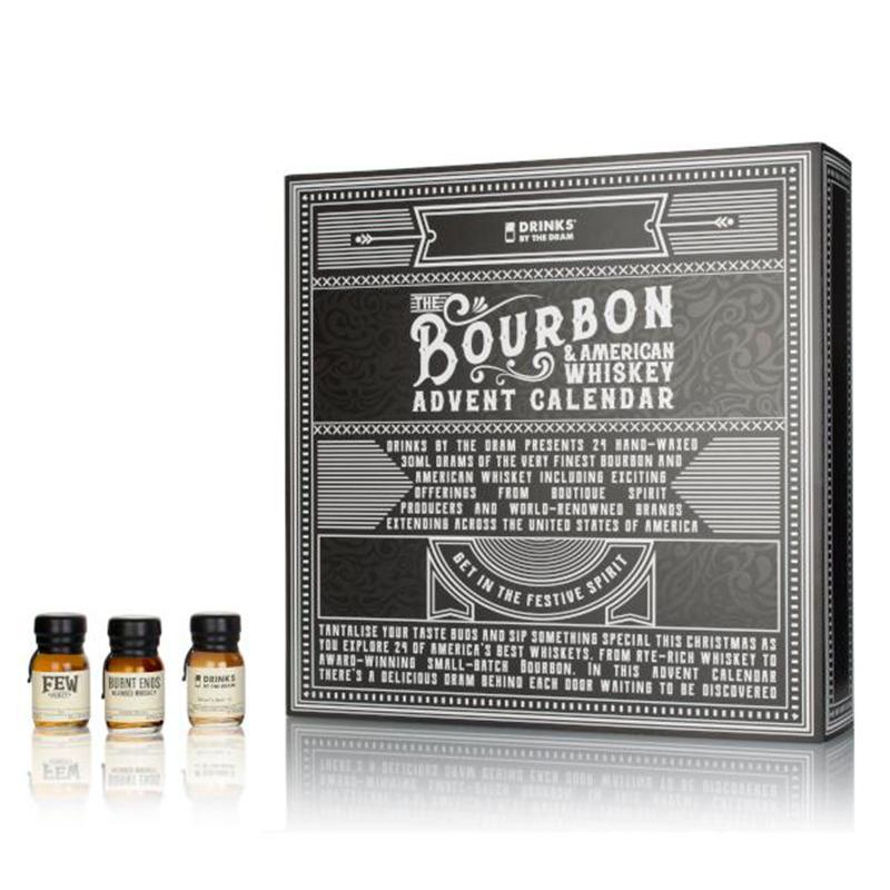 Bourbon & Whiskey Holiday Gift Box 2024 Edition (24) Miniature Bottles at CaskCartel.com 1