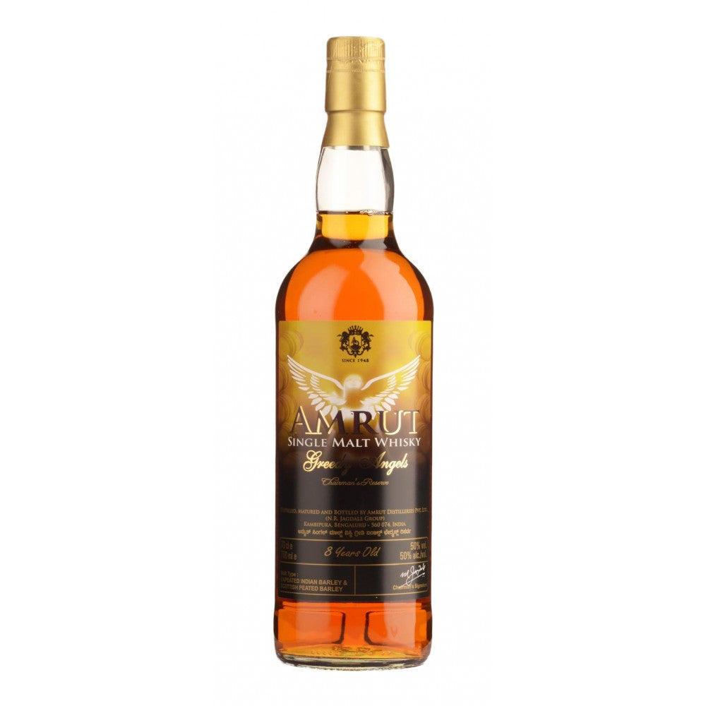 Amrut Greedy Angels Chairman's Reserve 8 Year Old Single Malt Whisky | 700ML at CaskCartel.com