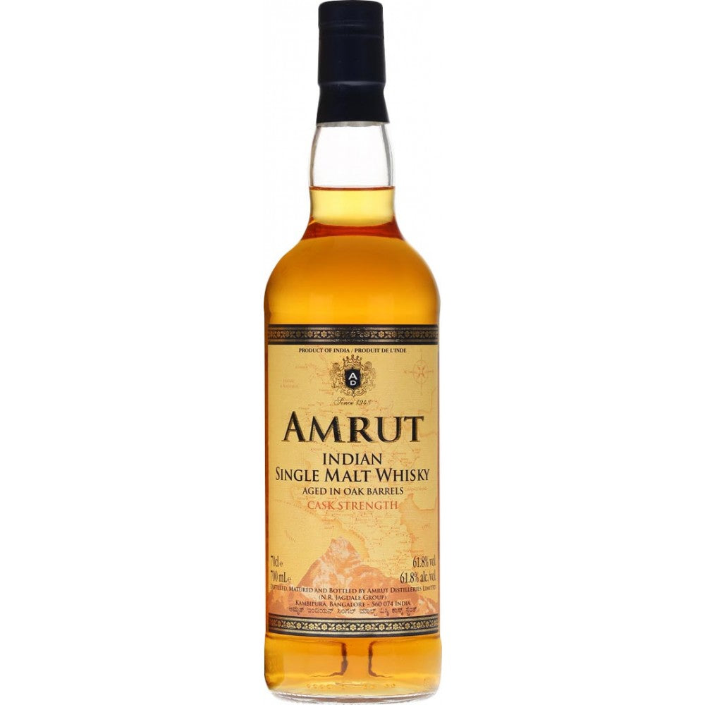 Amrut Cask Strength Indian Single Malt Whisky | 700ML at CaskCartel.com