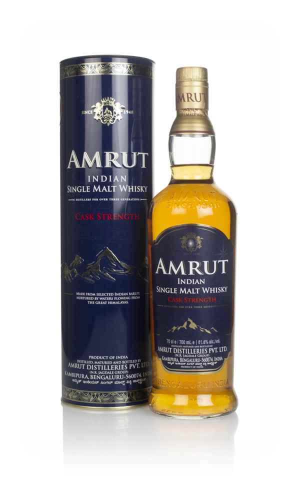 Amrut Indian Cask Strength Single Malt Whisky | 700ML at CaskCartel.com