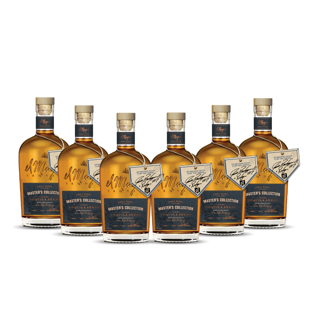EL MAYOR | MASTERS COLLECTION | PUDGE RODRIGUEZ SINGLE BARREL AÑEJO | 2022 LIMITED EDITION | (6) BOTTLE BUNDLE at CaskCartel.com 1
