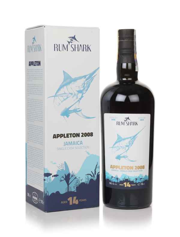 Appleton Estate 14 Year Old 2008 Shark Jamaican Rum | 700ML at CaskCartel.com