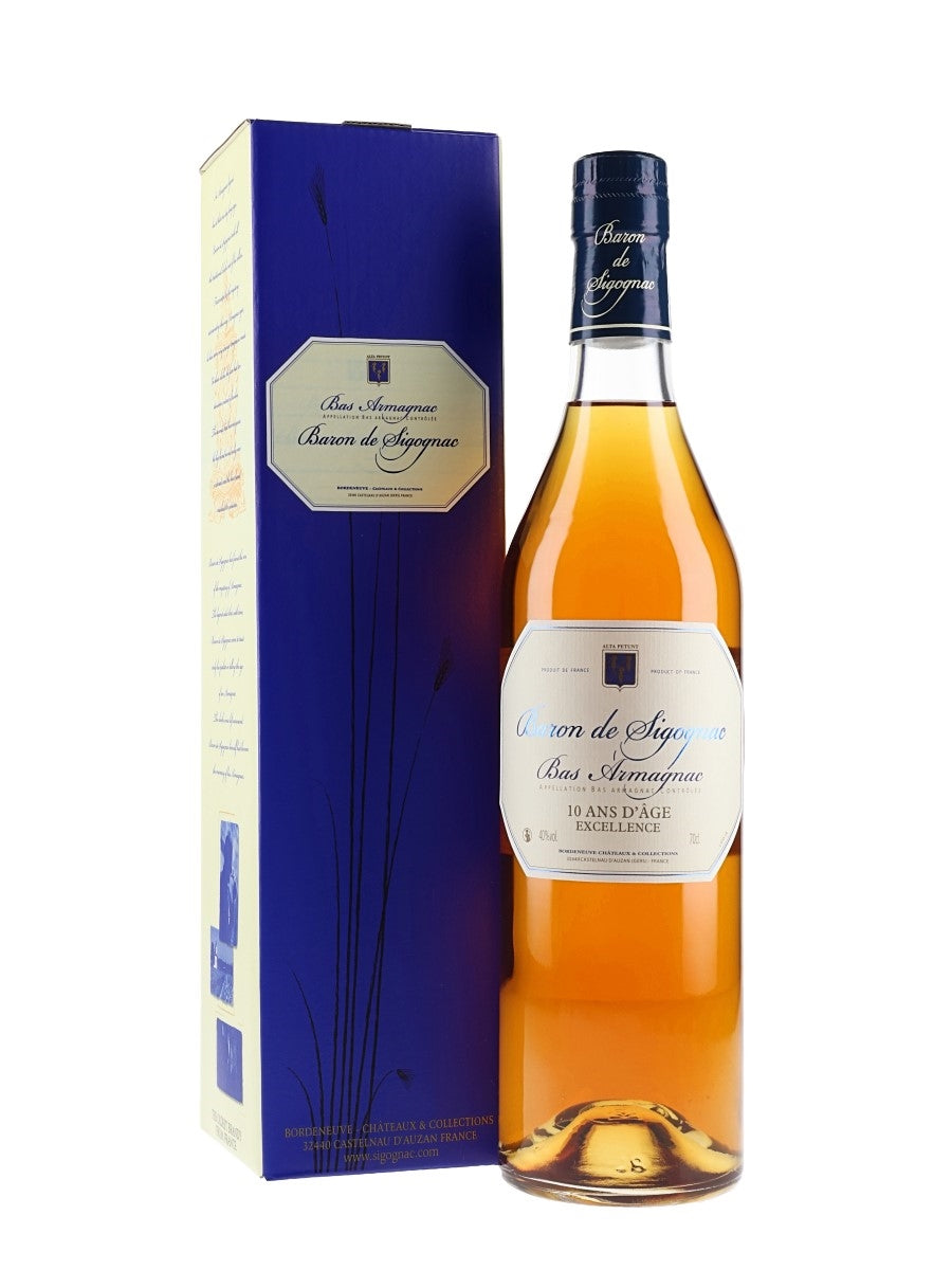 Baron de Sigognac 10 Year Old Bas Armagnac | 700ML at CaskCartel.com