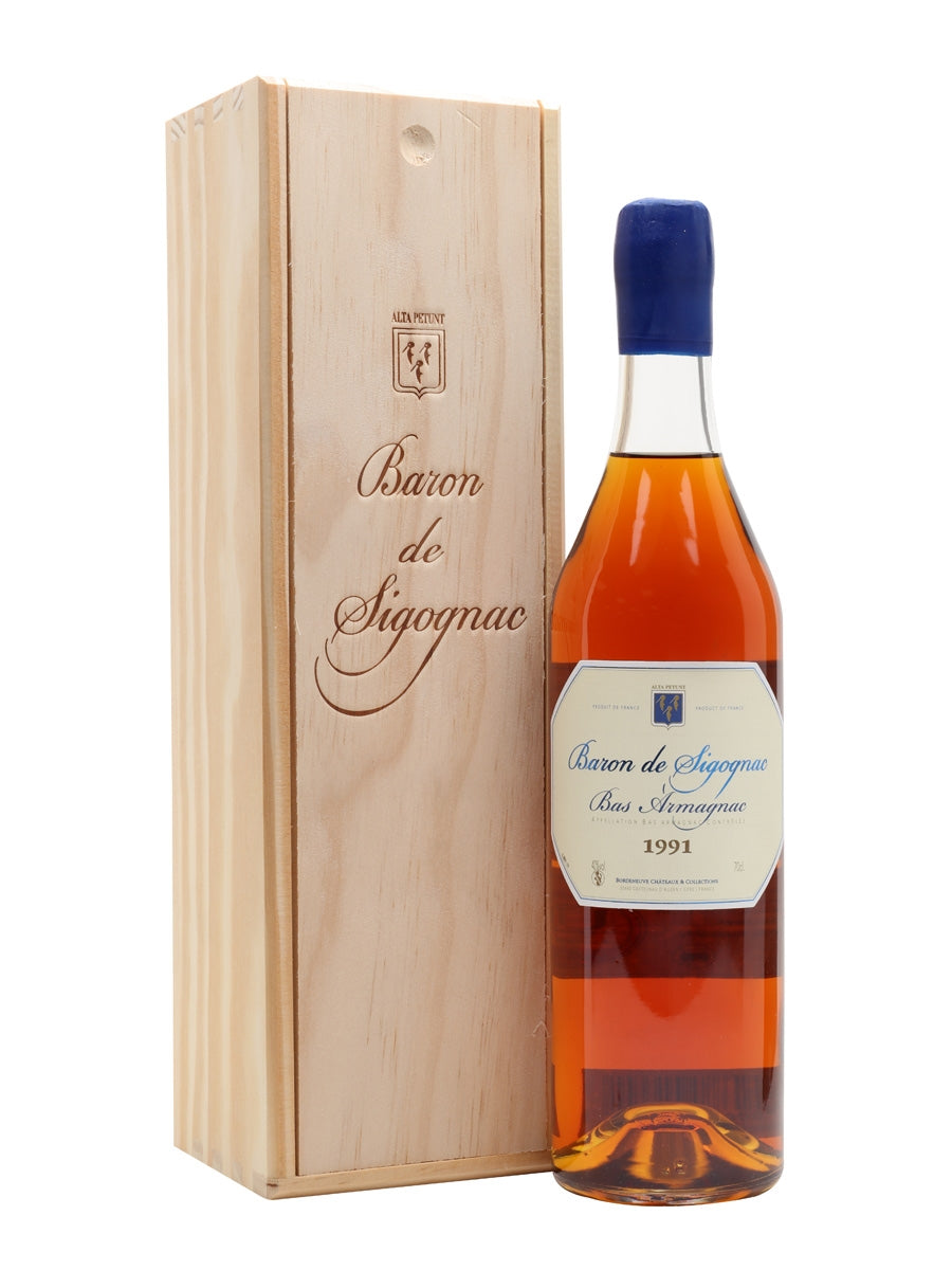Baron de Sigognac 1991 Bas Armagnac | 700ML at CaskCartel.com