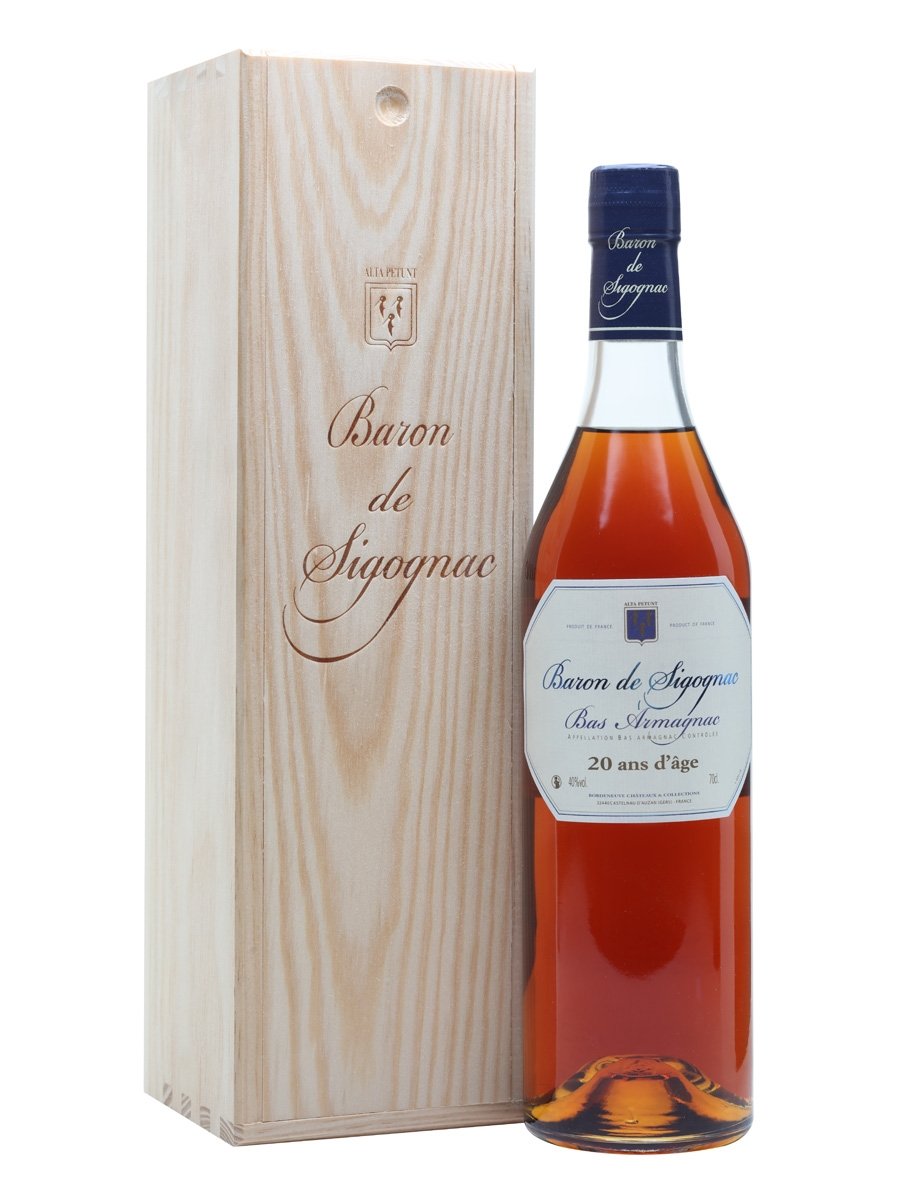 Baron de Sigognac 20 Year Old Bas Armagnac | 700ML at CaskCartel.com