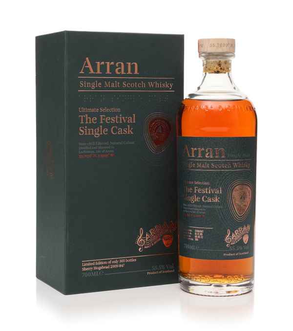 Arran 12 Year Old 2009 - The Festival Single Cask Scotch Whisky | 700ML at CaskCartel.com