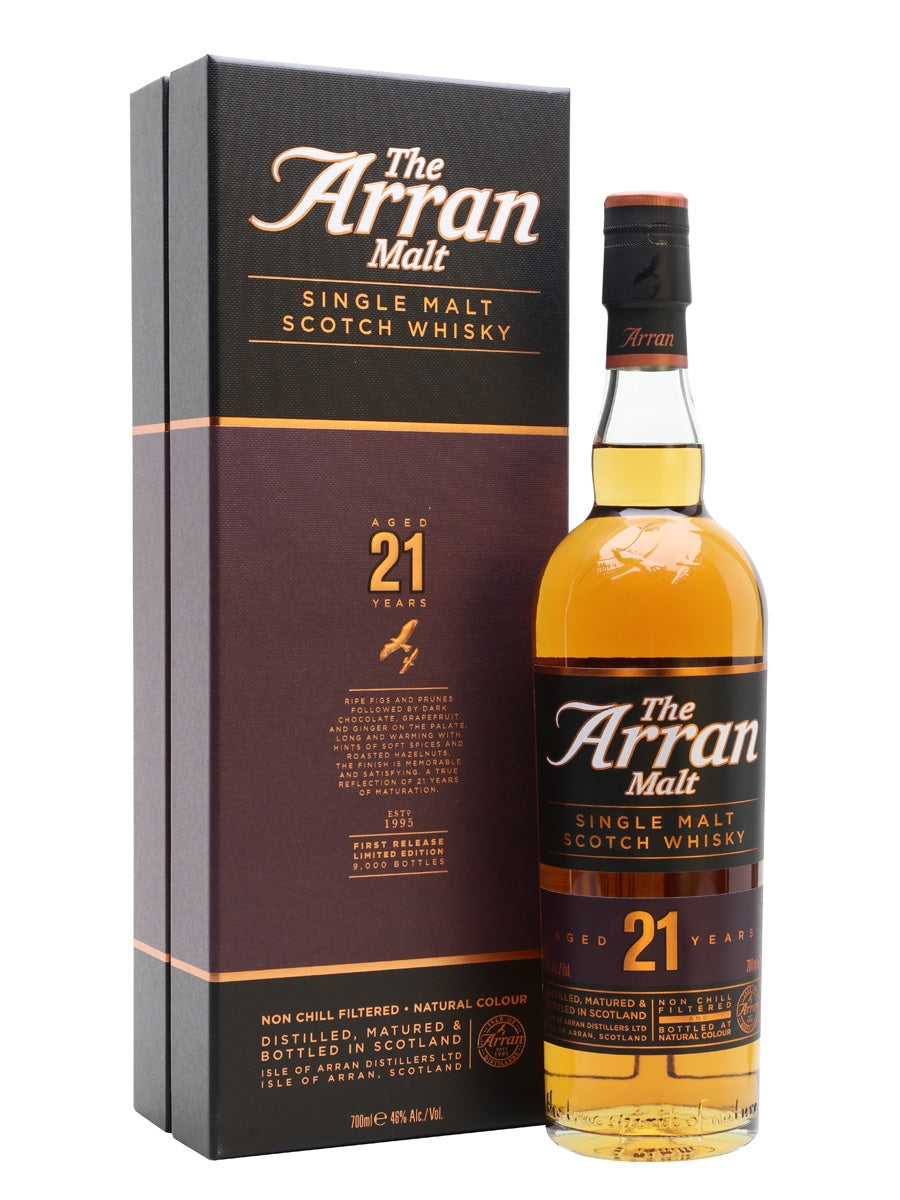 Arran 21 Year Old Single Malt Scotch Whisky - CaskCartel.com