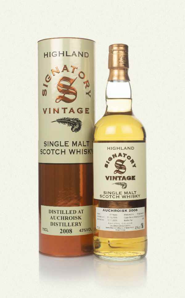 Auchroisk 12 Year Old 2008 (casks 816420 & 816423) - Signatory Whisky | 700ML at CaskCartel.com