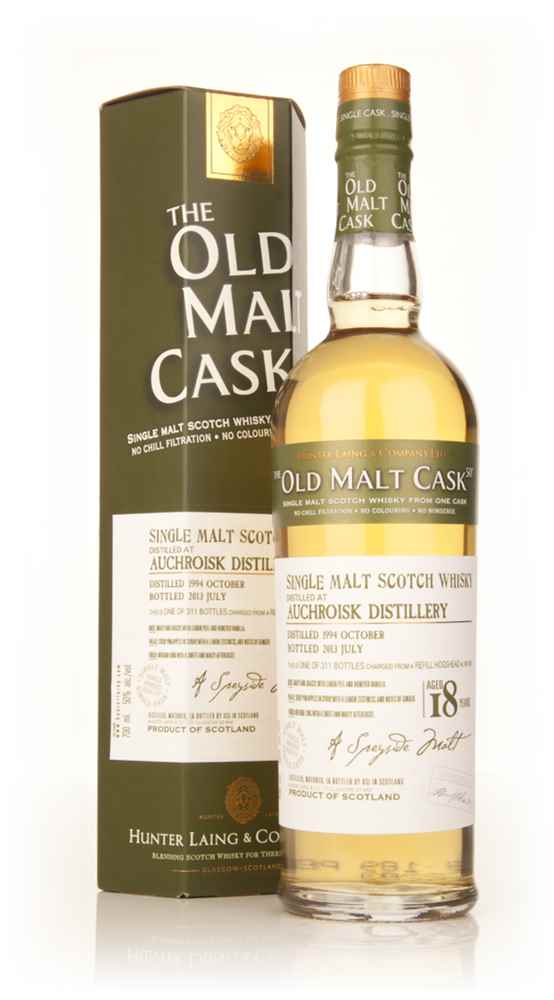 Auchroisk 18 Year Old 1994 (cask 9877) - Old Malt Cask (Hunter Laing) Scotch Whisky | 700ML at CaskCartel.com