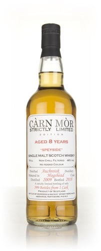 Auchroisk 8 Year Old 2009 - Strictly Limited (Carn Mor) Scotch Whisky | 700ML at CaskCartel.com