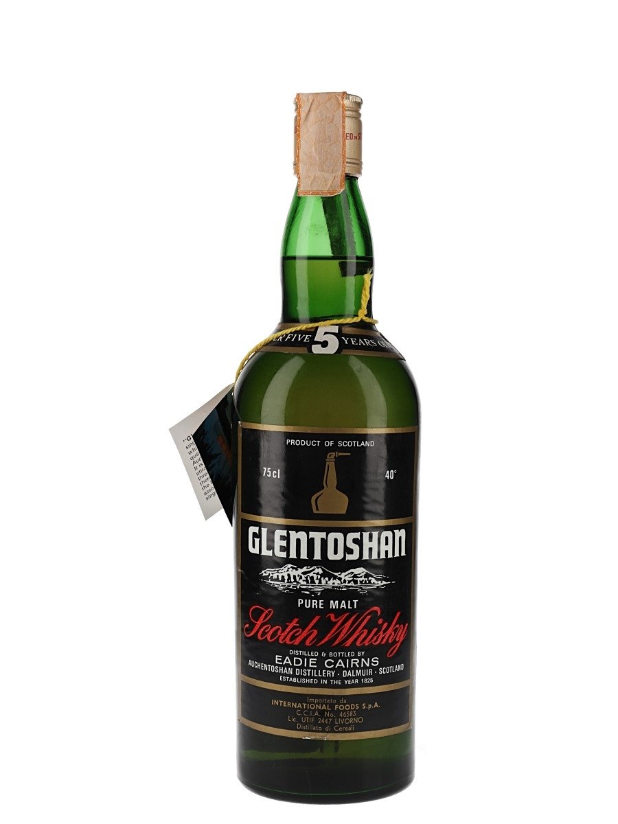Glentoshan (Auchentoshan) 5 Year Old Bot.1980s Lowland Single Malt Scotch Whisky | 700ML at CaskCartel.com