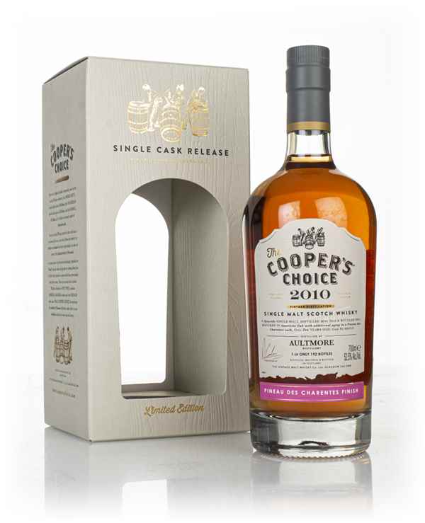 Aultmore 10 Year Old 2010 (cask 800318) - The Cooper's Choice (The Vintage Malt Whisky Co.) Whisky | 700ML at CaskCartel.com
