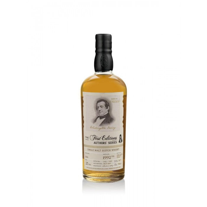 Jura 1992 25 Year Old Authors' Series Washington Irving Single Malt Scotch Whisky - CaskCartel.com