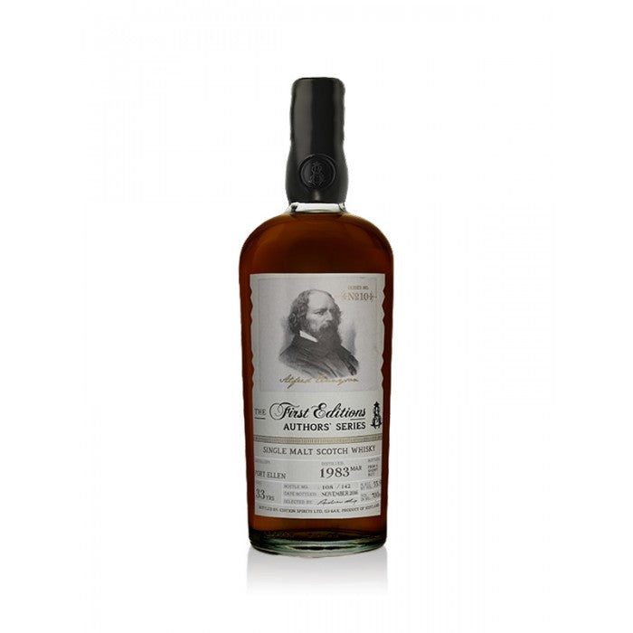 Port Ellen 1983 - Authors' Series 33 Year Old- Alfred Tennyson Single Malt Scotch Whisky - CaskCartel.com