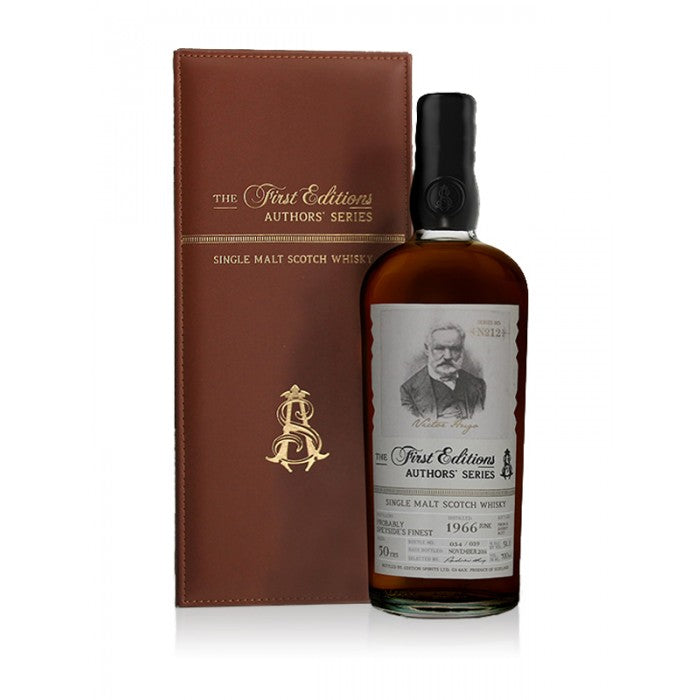 Probably Speyside's Finest 1966 Authors' Series Victor Hugo Single Malt Scotch Whisky - CaskCartel.com