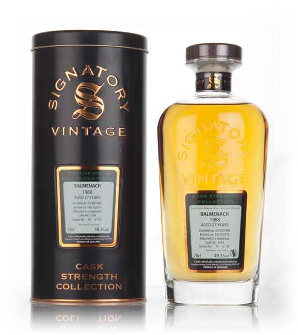 Balmenach 27 Year Old 1988 (cask 3234) - Cask Strength Collection (Signatory) Scotch Whisky | 700ML at CaskCartel.com