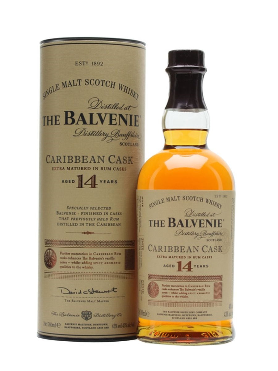 Balvenie 14 Year Old Caribbean Cask Speyside Single Malt Scotch Whisky | 700ML at CaskCartel.com