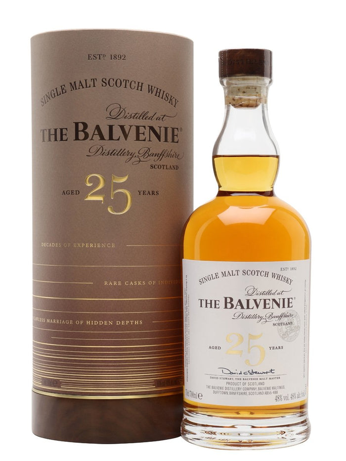 Balvenie 25 Year Old "Rare Marriages" Single Malt Scotch Whiskey