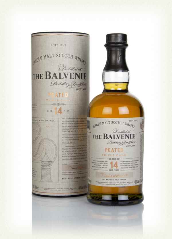 Balvenie 14 Year Old Peated Triple Cask Whisky | 700ML at CaskCartel.com