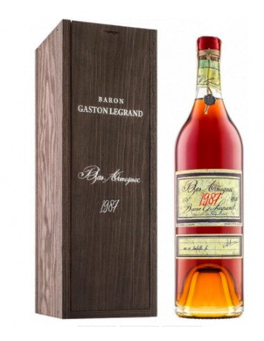 Baron Gaston Legrand 1987 Armagnac | 700ML at CaskCartel.com