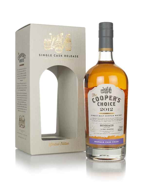 Benriach 8 Year Old 2012 (cask 800216) - The Cooper's Choice (The Vintage Malt Whisky Co.) Whisky | 700ML at CaskCartel.com